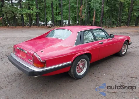 1989 Jaguar Xjs Collection Rouge from USA, damaged, VIN SAJTY584XKC165132